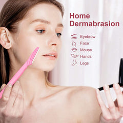 DIKXO Eyebrow Razor, Multipurpose Exfoliating Dermaplaning Tool Razors for Women Face For Women and Man With Precision Cover, Easy to Use