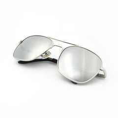 J+S Premium Military Style Classic Aviator Sunglasses, Polarized, 100% UV protection for Men Women