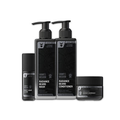 The Beard Struggle Beard Growth Kit for Men Essential Beard Kit includes Beard Balm, Beard Oil, Beard Wash, & Beard Conditioner - Beard Grooming Kit for Men - Platinum Collection - Vanir's Wisdom
