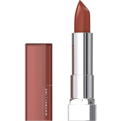 Maybelline Color Sensational Lipstick, Lip Makeup, Cream Finish, Hydrating Lipstick, Nude, Pink, Red, Plum Lip Color, Brick Beat, 0.15 oz; (Packaging May Vary)