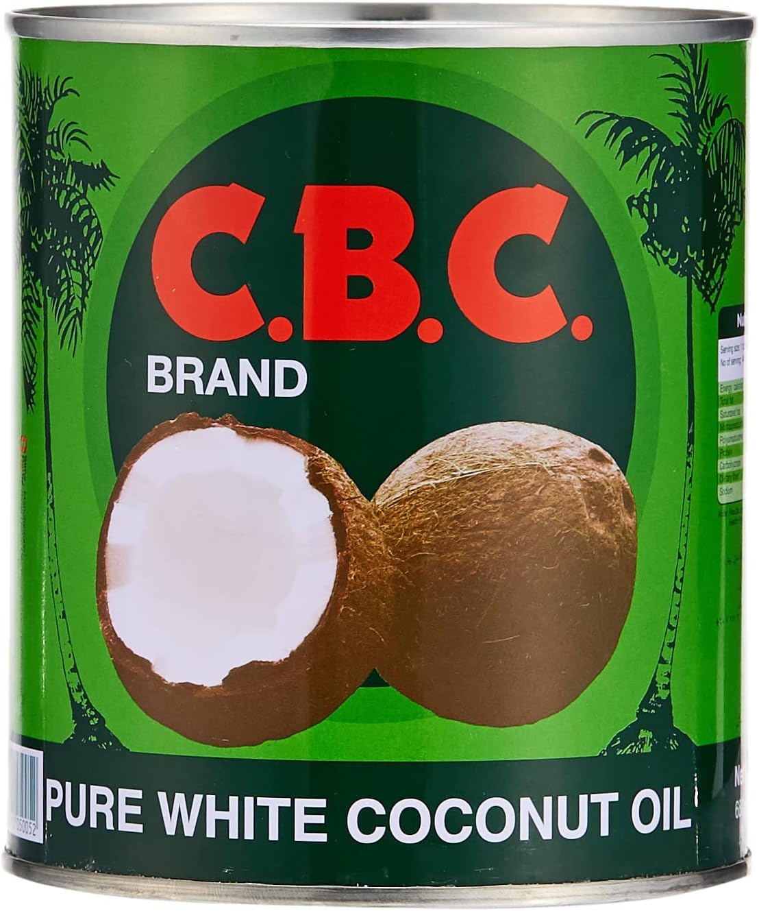 Cbc Pure White Coconut Oil 600ml
