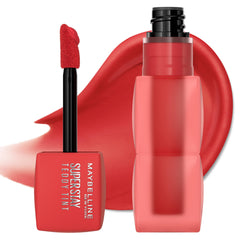 Maybelline New York Super Stay Teddy Tint - Lip and Cheek Color, Coquettish, 5ml.Teddy Soft Matte up to 12Hr.Multi Use.Comfortable Long wear formula.Buildable.Natural flushed look in one swipe