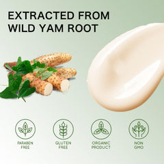 ANNAS Wild Yam Cream, Organic Wild Yam Cream for Hormonal Balance, Organic Wild Yam Root Cream for Women Promotes Perimenopause and Menopause