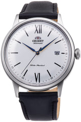Orient RA-AC0022 Bambino Automatic Analog Wrist Watch for Men, 40.5 mm Case Size, Silver/Black