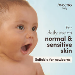 Aveeno Baby, Lotion, Daily Care, Moisturising, clinically proven to moisturise baby’s skin for up to 24 hours while helping to soothe and restore the skin’s natural protective barrier, 150ml