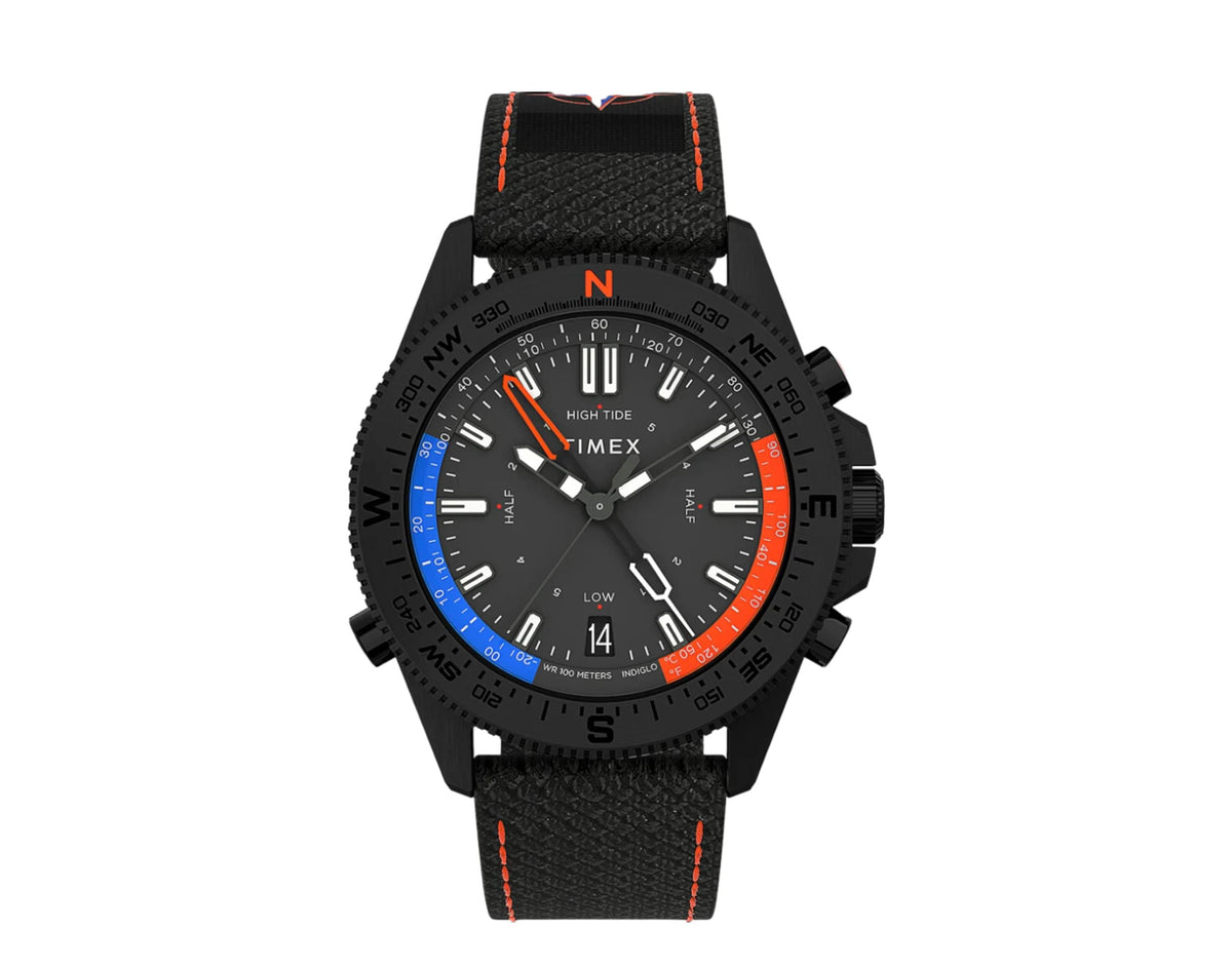 Timex Men's Expedition North Tide-Temp-Compass 43mm Watch - Black/Black/Gunmetal