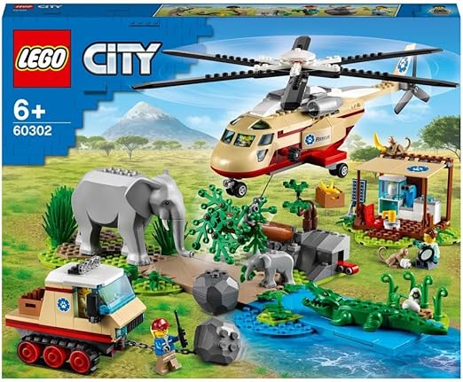 LEGO City Wildlife Rescue Operation 60302 Building Kit (525 Pieces)