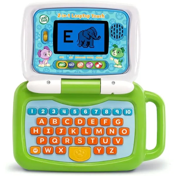 LeapFrog 2 in 1 LeapTop Touch, Green