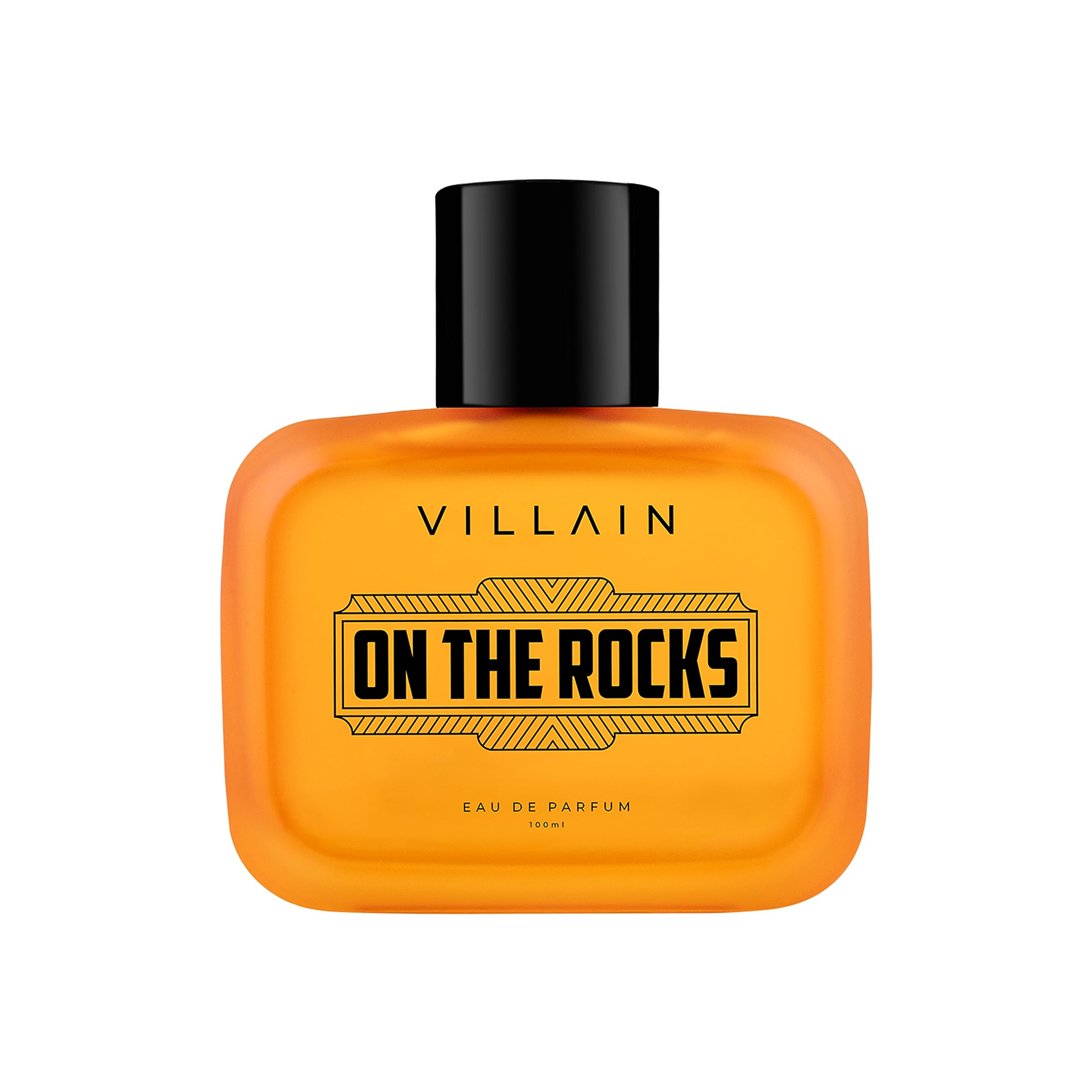 Villain On The Rocks Eau De Parfum For Men 100ml | Premium Long-Lasting Mens Fragrance | Woody, Citrus - Luxury Perfume| Ideal Gift for Men