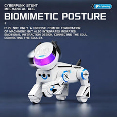 Smart AI Robot Dog for Kids, Remote Control Interactive Robotic with Light