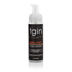 tgin Honey Whip Hydrating Mousse for Natural, Dry, Curly, and Damaged Hair - 8 Oz