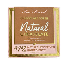 Too Faced Chocolate Soleil Natural Chocolate Cocoa Infused Healthy Glow Bronzer - Golden Cocoa (Light Golden Bronze)