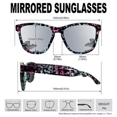 KANASTAL Polarized Sunglasses for Women, Classic Square Mens Sun Glasses, Lightweight Shades for Womens Outdoor 100% UV400 Protection Driving Fishing Golf Outdoor Activities