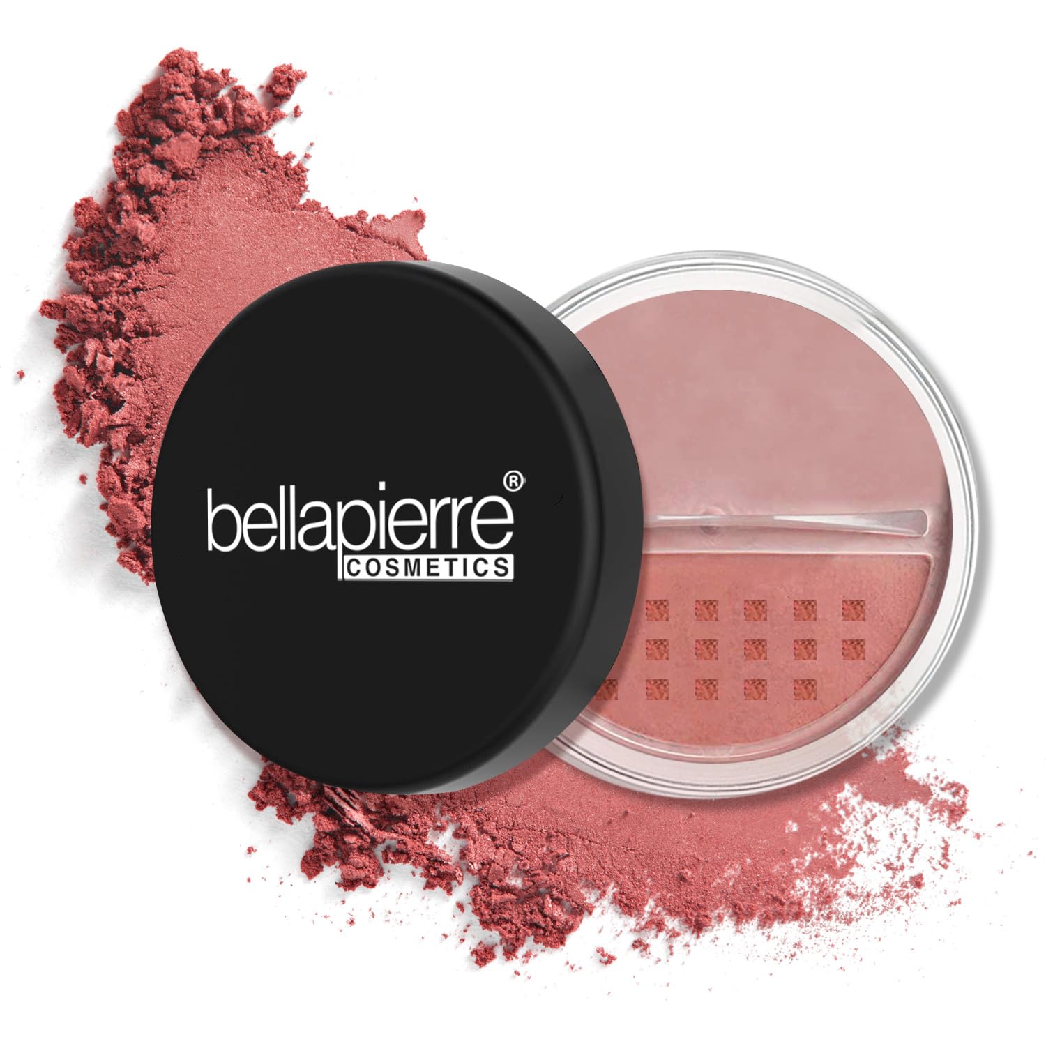 bellapierre Mineral Blush Warms Complexion for a Healthy Glow | Non-Toxic and Paraben Free | Suitable for All Skin Types | Loose Powder - 0.3-Ounce ââ‚¬â€œ Desert Rose