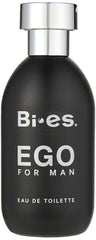 BI-ES Ego Black Eau De Toilette Spray for Men 100 ml