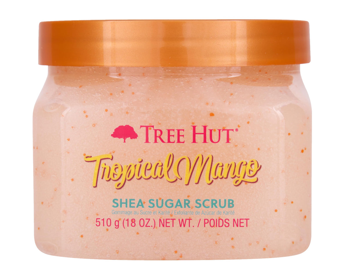 Tree Hut Shea Sugar Scrub, Tropical Mango, 18 Ounce by Tree Hut