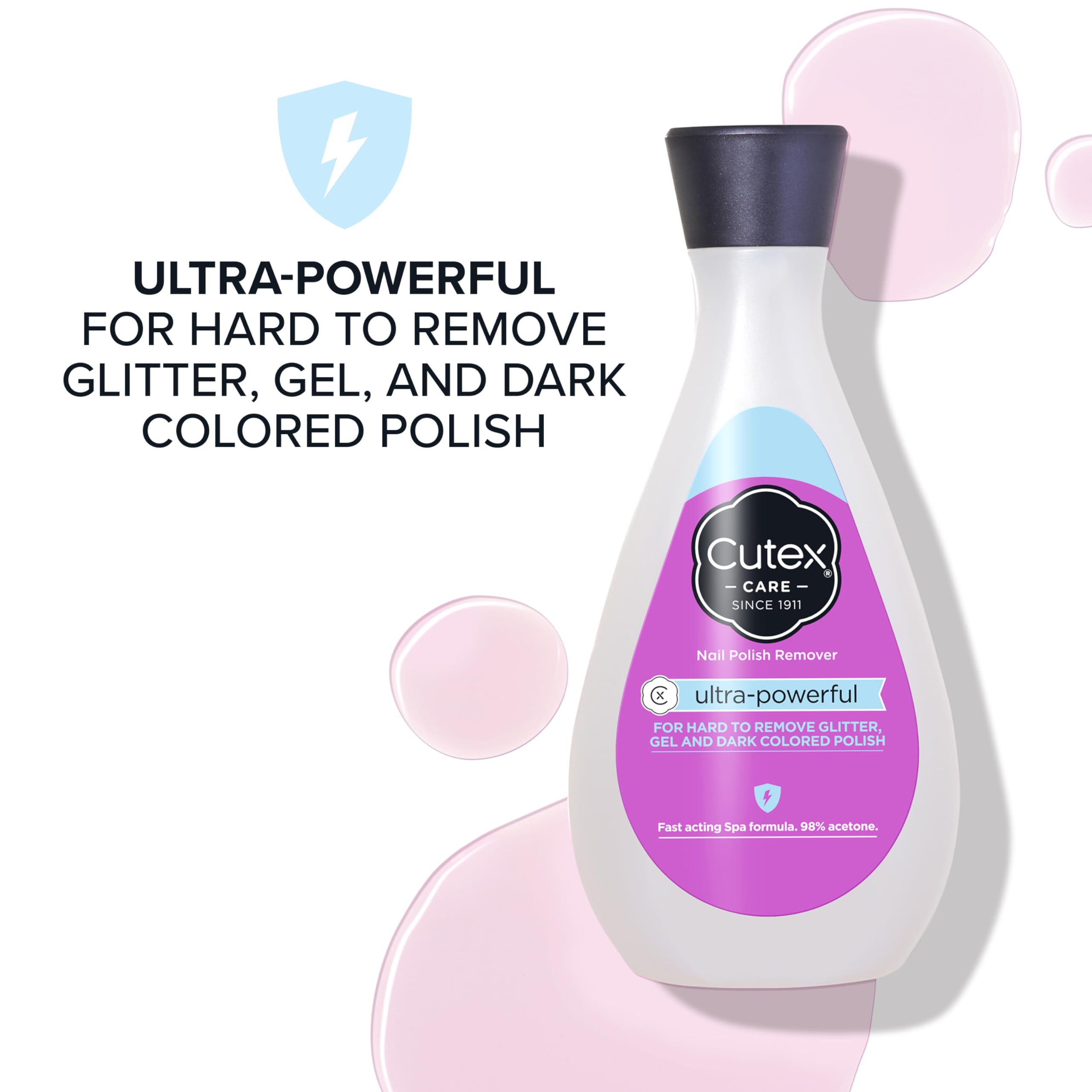 Cutex Nail Polish Remover Ultra-Powerful - 200 Ml