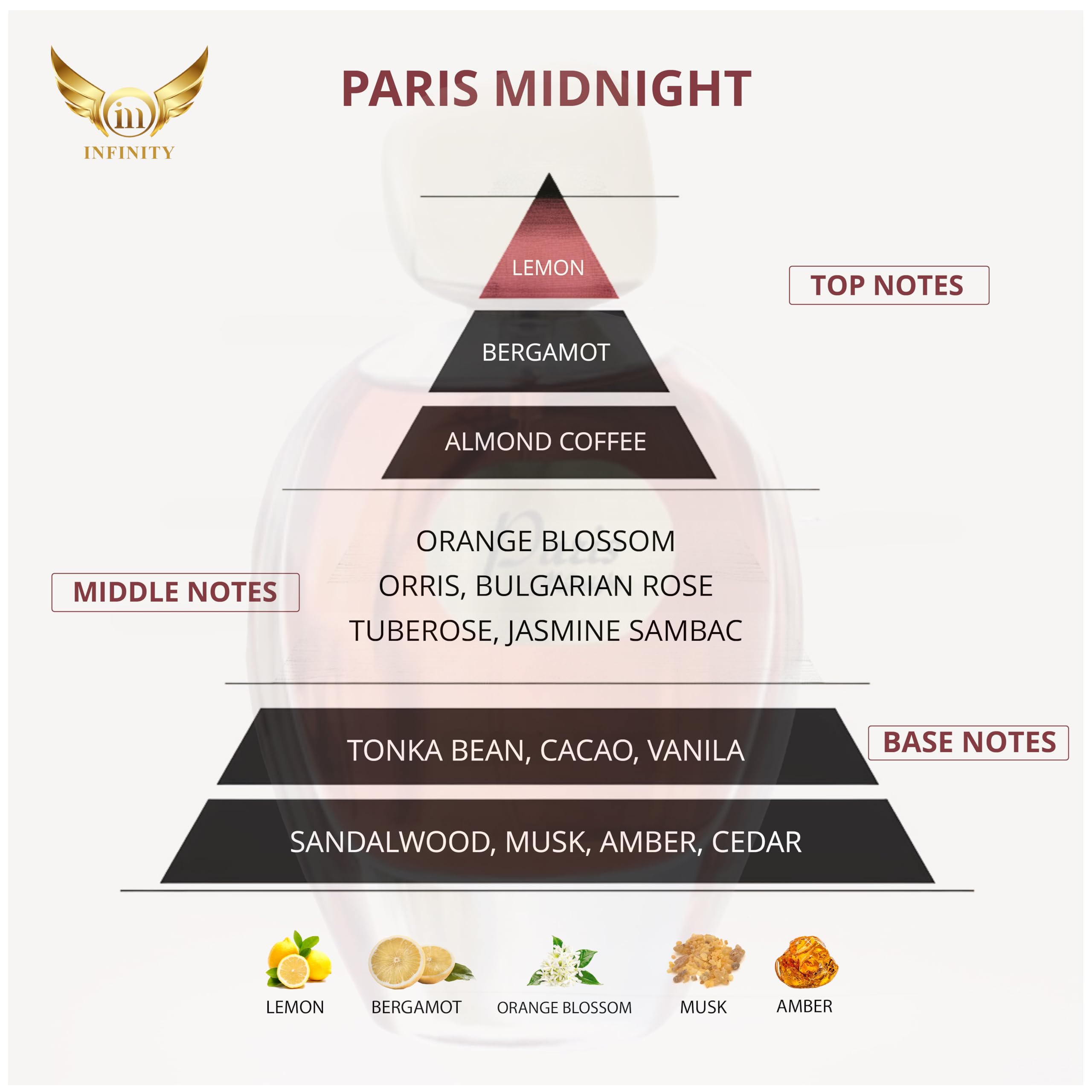 PARIS MIDNIGHT Femme Perfume - 100ml
