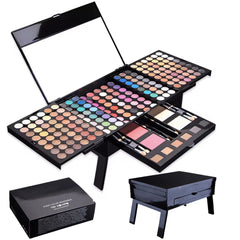 AEENAA 194-Color Shiny Eyeshadow Palette & All-in-One Makeup Kit for Women, Girls, and Kids – Best Makeup Set with Brushes, Eye Shadows, Blush, and Beauty Tools