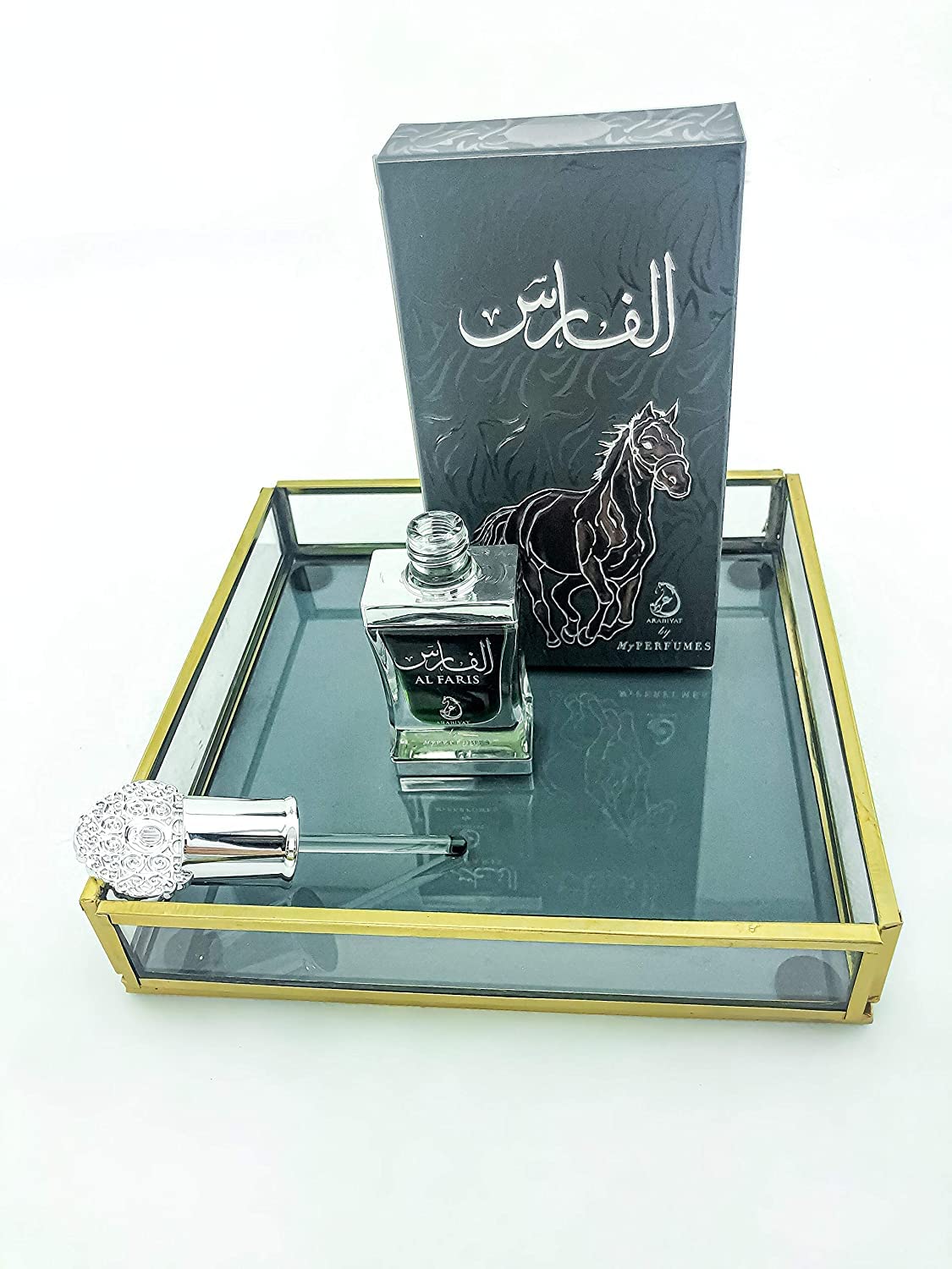 AL FARIS from ARABIYAT, Non Alcoholic Concentrated Perfume Oil or Attar for Unisex, 12 ml