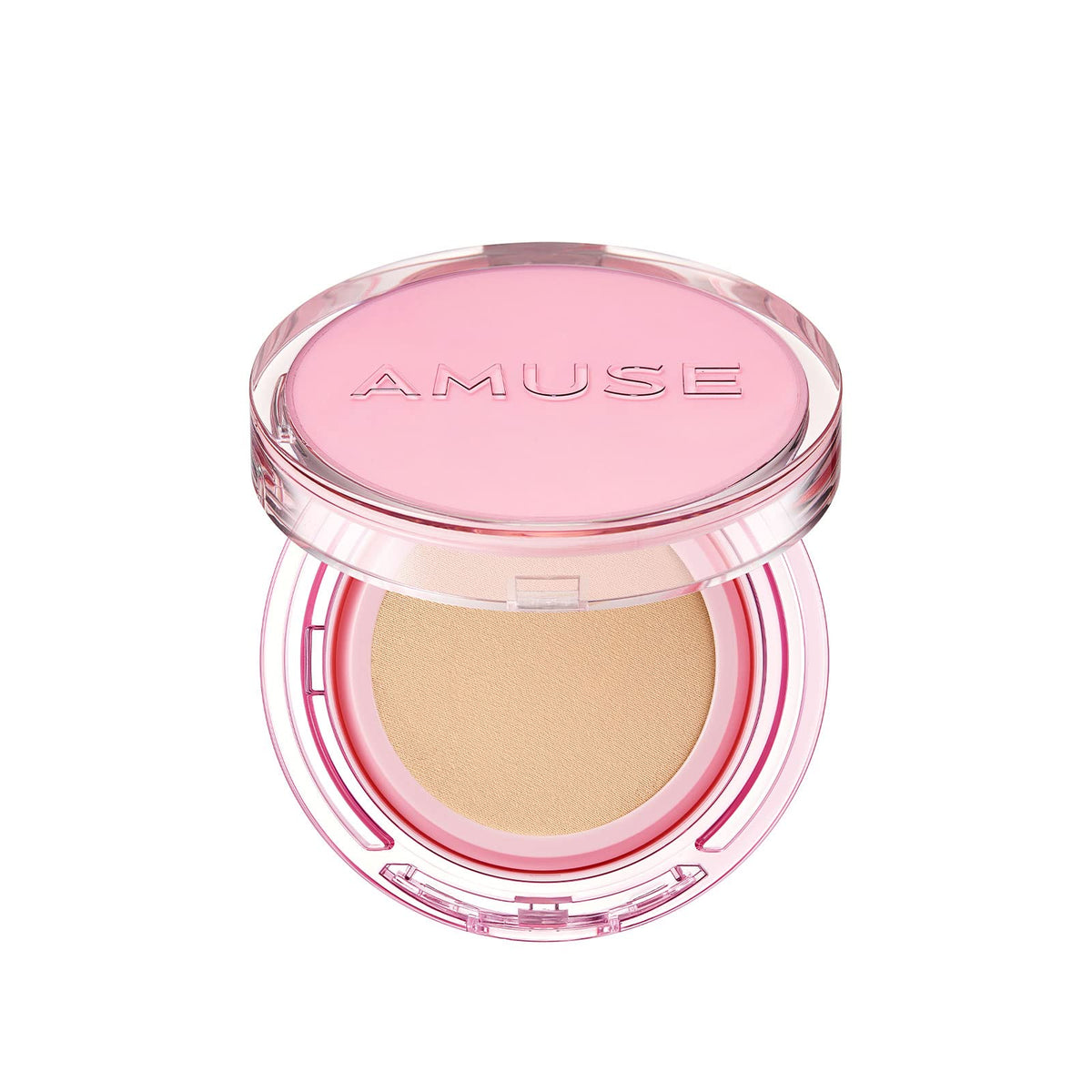 Amuse SEOUL DEW POWER VEGAN CUSHION 02 HEALTHY | beige | Dewy, glow, long-lasting, double coverage, clean beauty, lightweight, natural look, foundation for sensitive skin, hydrating cushion