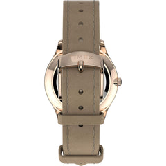Timex Women's Modern Easy Reader 32mm Watch - Tan/Rose Gold-Tone/White/32mm