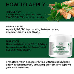ANNAS Wild Yam Cream, Organic Wild Yam Cream for Hormonal Balance, Organic Wild Yam Root Cream for Women Promotes Perimenopause and Menopause