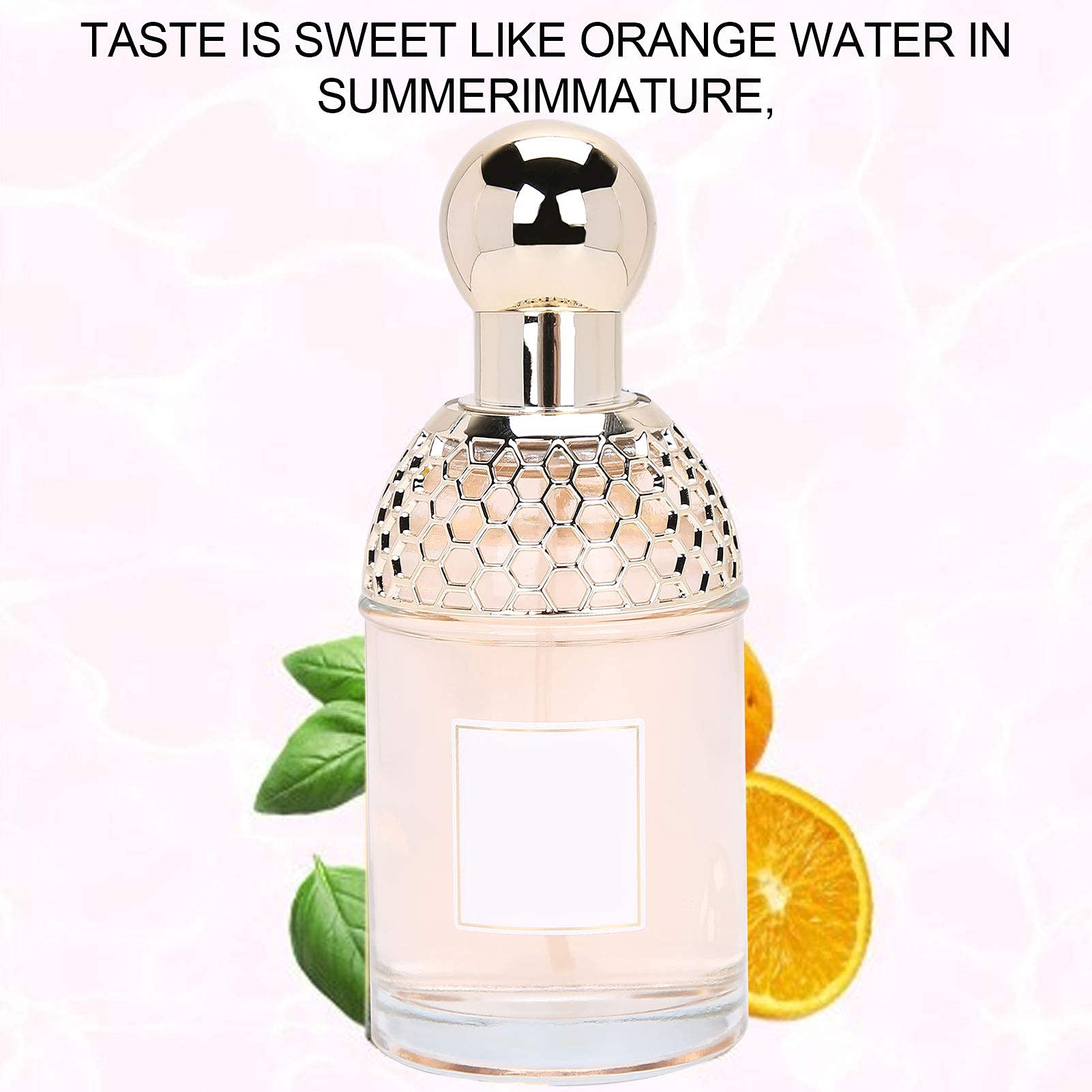 100ml Eau de Parfum Spray for Women Perfume Lady Long Lasting Elegant Floral Fruity Fragrance Perfume Spray for Women(Rose)