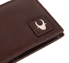 WildHorn® RFID Protected Genuine Leather Wallet & Gift Combo for Men - GIFTBOX001-BROWN