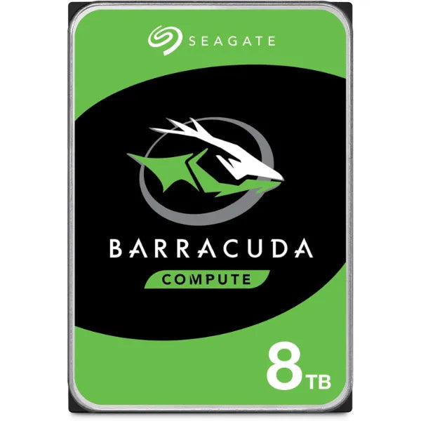 Seagate BarraCuda 3.5" 6Gb/s Sata 8TB Internal Hard Drive (ST8000DM004)
