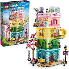 LEGO 41748 Friends Heartlake City Community Centre Modular Building Set, Toy Birthday Gift Idea for Kids, Girls, Boys with Art and Recording Studios, Gaming Room plus Pickle the Dog and More