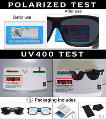 Polarized Sunglasses Mens Womens Cool Fishing Driving Hiking Ultralight Retro Wrap Around Travel sun glasses UV Protection