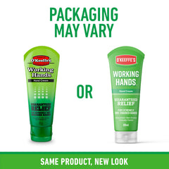 O'Keeffe's Working Hands, 80ml Tubes (2 Pack) - Hand Cream for Extremely Dry, Cracked Hands | Instantly Boosts Moisture Levels, Creates a Protective Layer & Prevents Moisture Loss