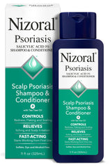 Nizoral Psoriasis Shampoo & Conditioner - Effective Scalp Psoriasis Treatment, 11 Ounce
