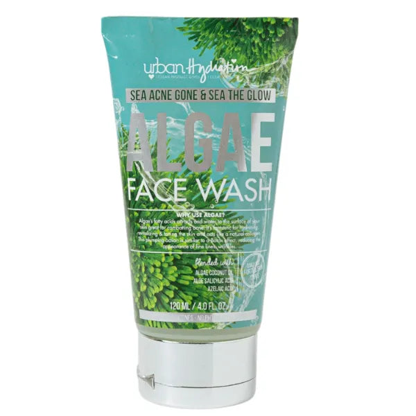 Urban Hydration Sea Acne Gone Algae Face Wash | Helps with Acne, Reduces Redness and Inflammation For All Skin Types | 4 Fl Ounces