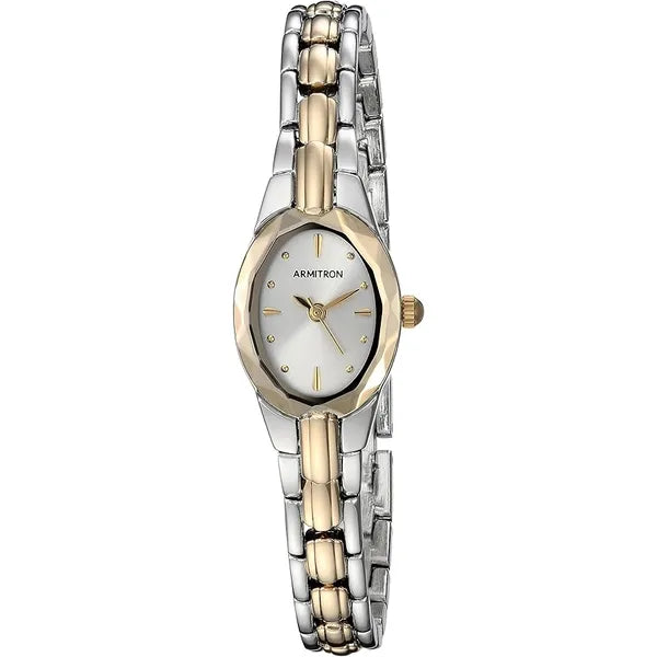 Armitron Women's Bracelet Two Tone Watch