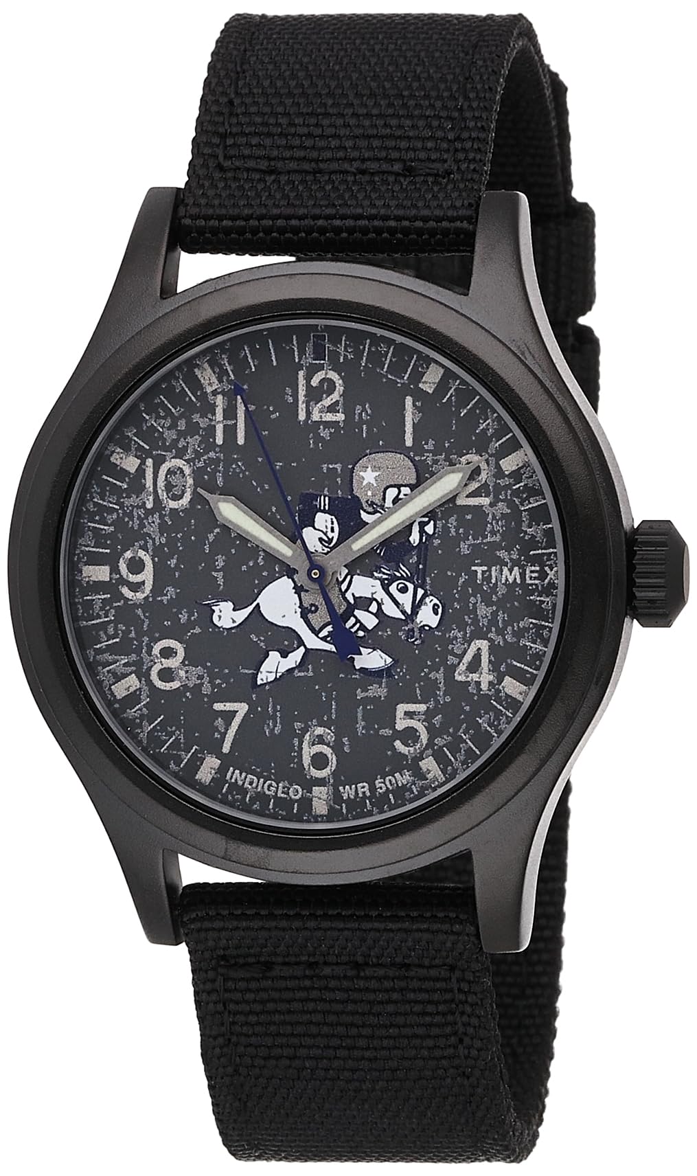 Timex Tribute Men's NFL Scout 40mm Quartz Fabric Strap - Dallas Cowboys