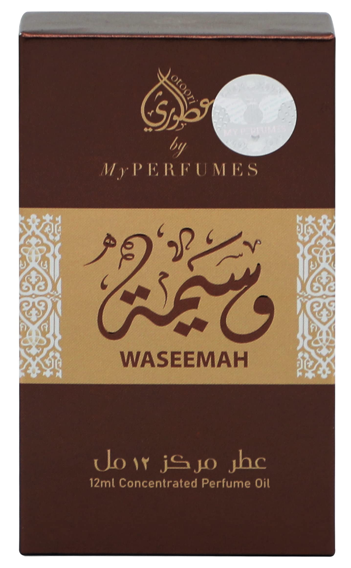 My Perfumes WASEEMAH from OTOORI Non Alcoholic Attar or Concentrated Perfume Oil for Men and Women, 12ml