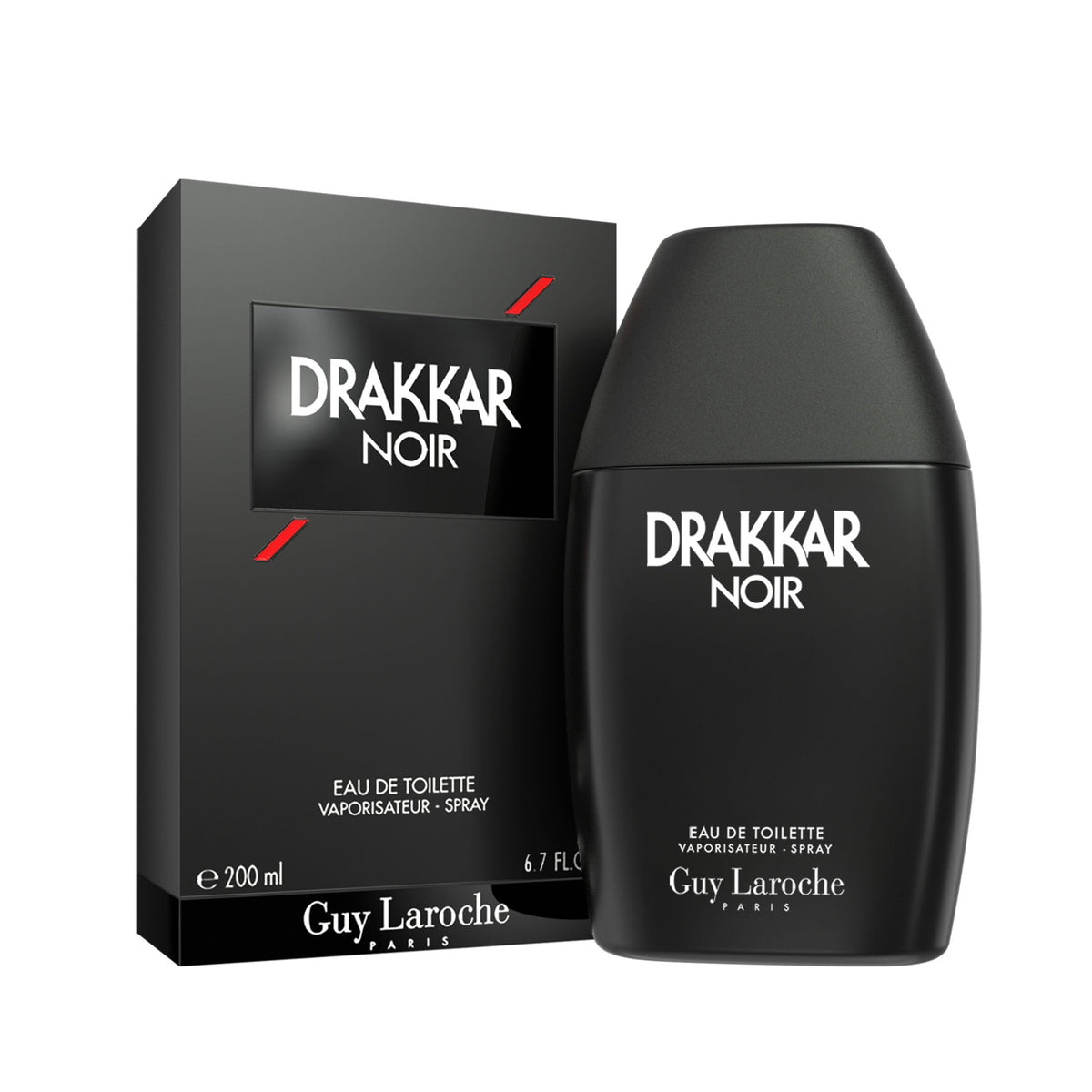Guy Laroche Drakkar Noir - perfume for men, 200 ml - EDT Spray