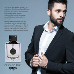 Armaf Club De Nuit Urban Man, Eau De Parfum 105ml Perfume for Men Black, by Armaf from House of the Sterling