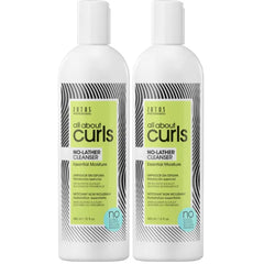 ALL ABOUT CURLS No-Lather Cleanser Shampoo | For Curly Hair | Essential Moisture | Gentle Cleansing | Suds-Free | Vegan & Cruelty Free | Sulfate & Paraben Free
