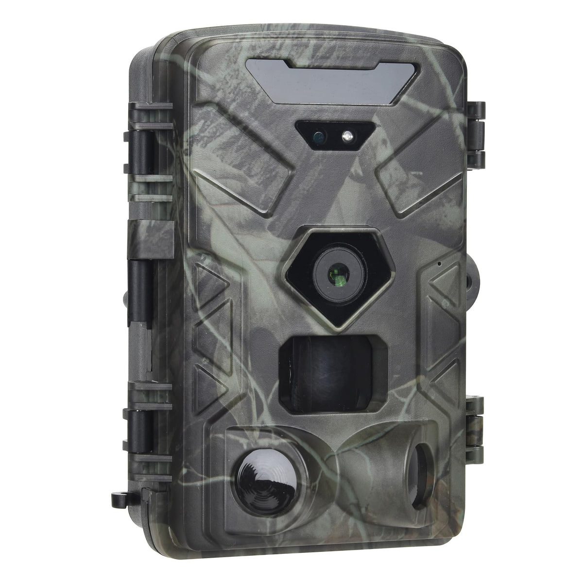 Wi-Fi Trail Camera, 4K 50MP 2.0inch Color Screen 120° Wide Angle Night Vision IP65 Waterproof 0.3S Trigger Hunting Camera for Outdoor