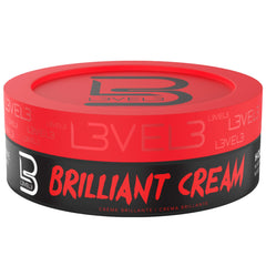L3 Level 3 Brilliant Cream, Improves Hair Texture and Shine, Delivers a Natural Hair Style Look Hydrates your Hair - 150 ML