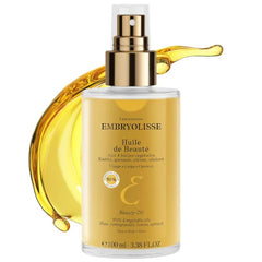 Embryolisse Beauty Oil, Hydrates, Protects and Beautifies Face, Body and Hair. Lightweight, Non Greasy Body Oil for All Skin Types, 3.38 Fl Oz