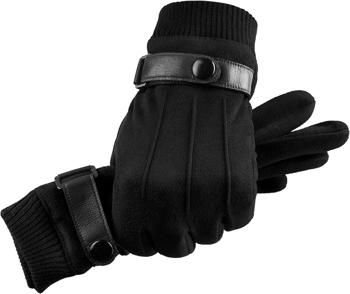 Excefore Winter Gloves Men Women Touch Screen Glove Cold Weather Warm Gloves Freezer Work Gloves Suit for Running Driving Cycling Working Hiking （Uniform Size）
