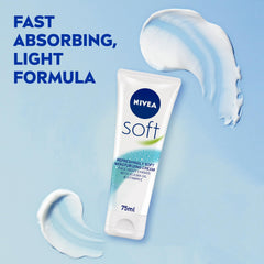 NIVEA Moisturising Cream, Soft Refreshing Tube - 75ml