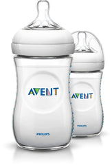 Philips Avent Natural Feeding Bottle, 260 Ml - SCF693/27 Clear