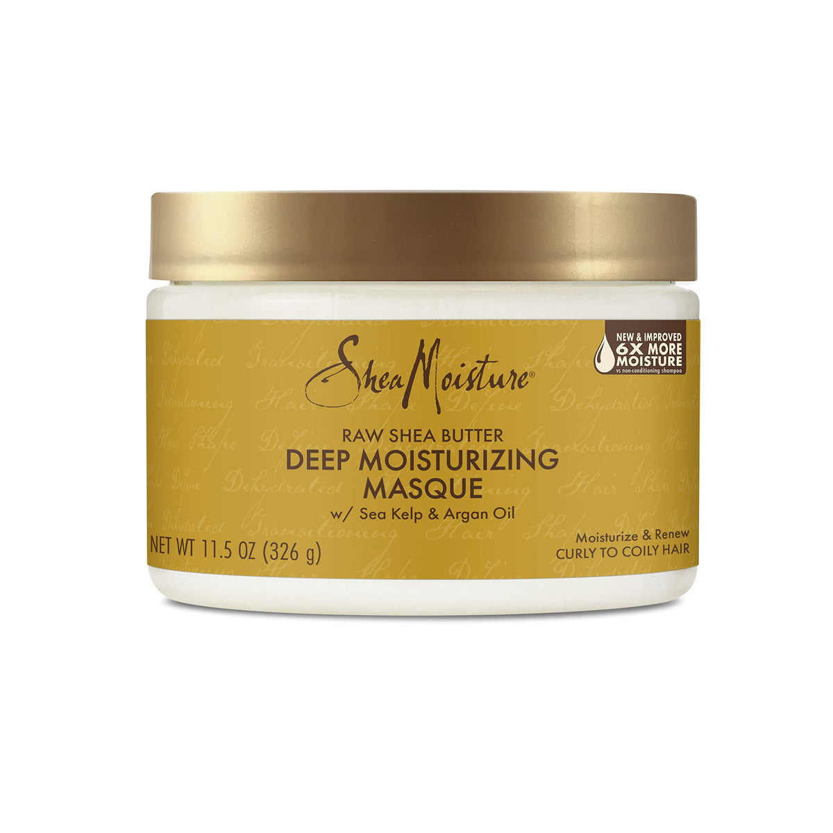 Shea Moisture Raw Shea Butter Deep Treatment Masque, 12 Ounce