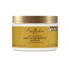 Shea Moisture Raw Butter Deep Treatment Mask for Dry, Damaged or Transitioning Hair with Sea Kelp & Argan Oil 12 oz