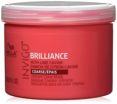 Wella Invigo Brilliance Mask for Coarse Hair By for Unisex - 16.9 Ounce Mask, 16.9 Ounce